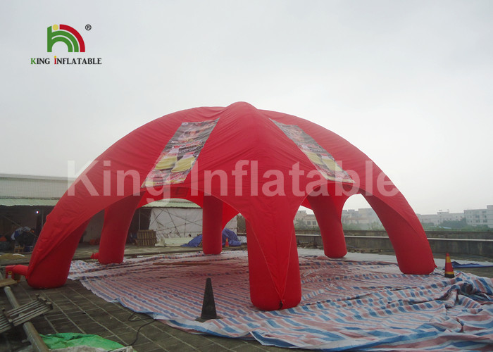 Plato 0.45 Mm PVC Tarpaulin Inflatable Event Tent For Advertising With Printing