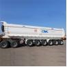 Buy cheap Mahler Type 6 Axle Rear End Dump CIMC Bulk Tipping Trailer from wholesalers