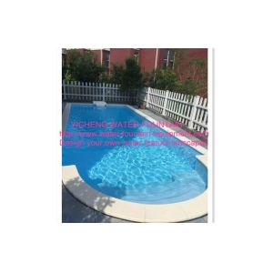 Buy cheap Above Ground Automatic Pool Cover Project Transparent Blue Color With Motor product