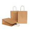 Buy cheap Compostable Reusable Kraft Paper Packaging Bags With Handles from wholesalers