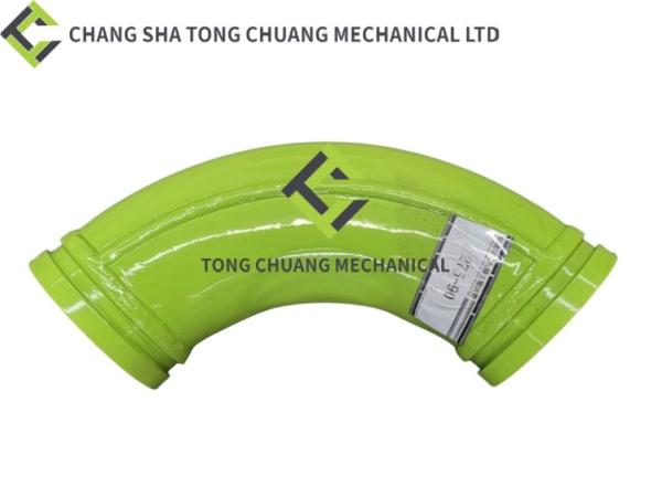 Buy cheap Sany And Zoomlion Concrete Pump Truck Parts End Specific Bend Pipe 125 * R275-90 End from wholesalers