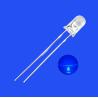 Buy cheap 5mm Blue Color 460-470nm 500-1000mcd Round Clear Lens Candle Flickering Flashing LED Diode from wholesalers