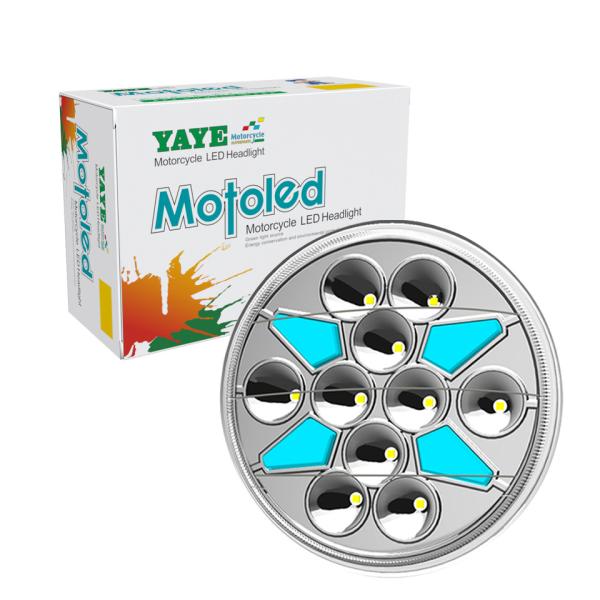 Plastic Reflector YAYE GN125 2 In 1IP67 High Brightness Round Motorcycle