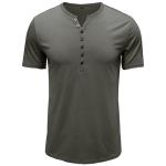 2021 Trend Fashionable Solid Short T-Shirt For Men V-Neck T-Shirt For Men
