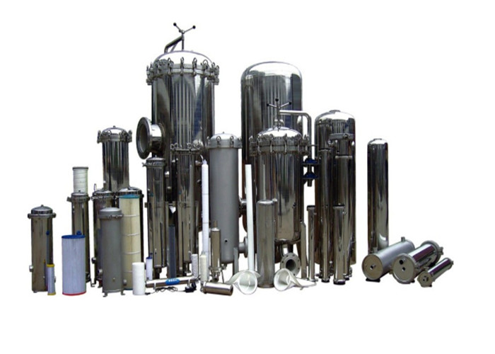1um - 100um Filtration Precision Liquid Filter Housings For Water Treatment Plant