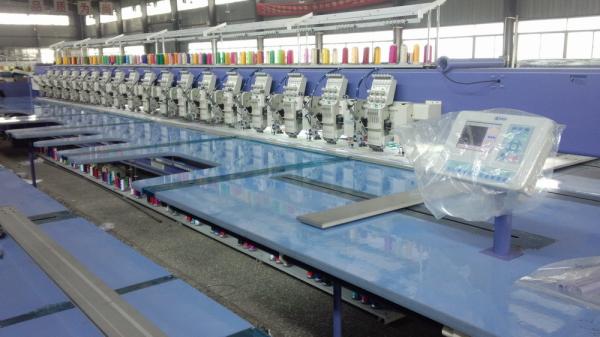 Buy cheap Multi Head Embroidery Machine , Industrial Embroidery Sewing Machine With USB Port from wholesalers