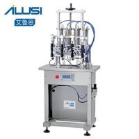 Buy cheap 4 Nozzles Perfume Bottle Filling Machine 380V/50Hz compact structure product