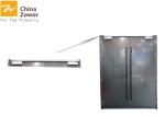 Customized Size Gray Fireproof Entry Doors Strong Temperature Resistant