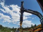 Telescopic Clamshell Excavator Perfect Equipment For Heavy Duty Material