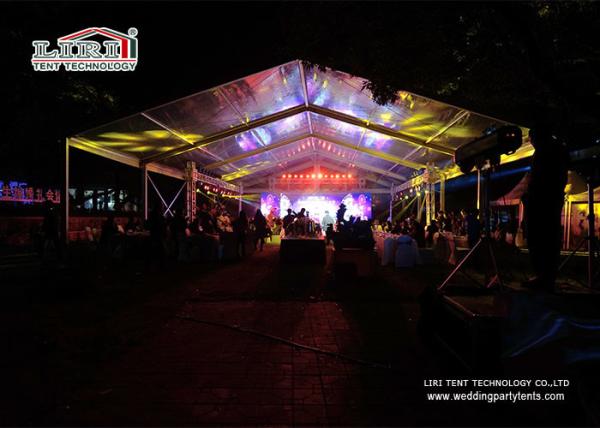 Buy cheap 150 Square Meters Clear Marquee Tent For Temporary Trade Show from wholesalers