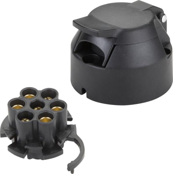Buy cheap Commercial Round Trailer Light Plug Chassis Mount Polyamide Brass Material from wholesalers
