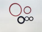Buy cheap PTFE Coating Rubber O Rings Flat Seal Non Sticky AS568 ISO 3601 Approved from wholesalers