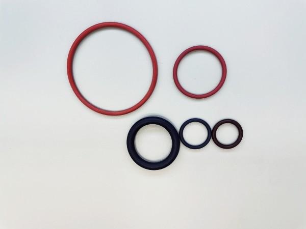 Buy cheap PTFE Coating Rubber O Rings Flat Seal Non Sticky AS568 ISO 3601 Approved from wholesalers