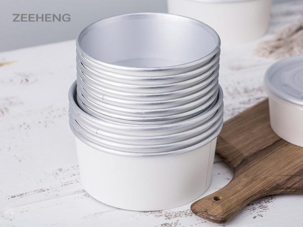 Buy cheap Recyclable Disposable Brown Kraft Paper Soup Waterproof Bowl With Plastic Cover from wholesalers