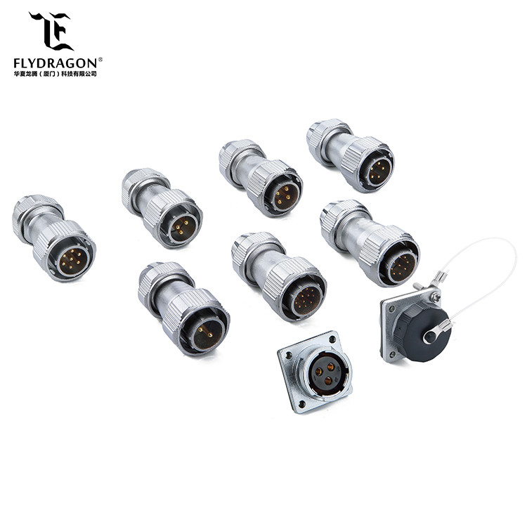 Multifuntional Multiple 12 pin Male Female Auto Multipin Waterproof Connector