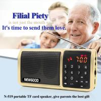 Buy cheap Personal LED Flashlight HIFI Portable FM Radio Digital Music Mp3 Player Speaker product
