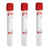 Buy cheap Hospital Medical Plain Blood Collection Tube With Red Top from wholesalers
