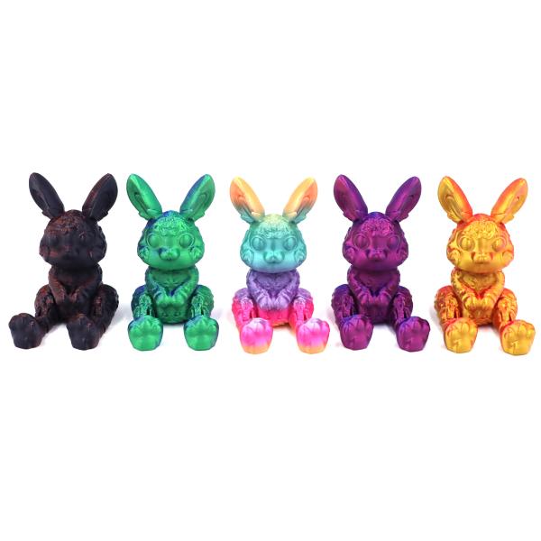 Quality Easter 3D Printed Rabbit Gift Box Set Decoration Gift Provide customized printing services for sale