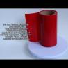Buy cheap Red Color HDPE Release Film HDPE Silicone Coated Release Liner For Foam Tapes from wholesalers