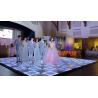 Buy cheap Disco Stage Lighting Newest Tempered Glass 3D Portable Interactive Mirror Dance Floor For Wedding Disco Party from wholesalers