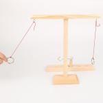 wooden toss games Ring Toss Game for Kids, Hook and Ring Game Handmade Wooden