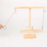 Buy cheap wooden toss games Ring Toss Game for Kids, Hook and Ring Game Handmade Wooden with Shot Ladder from wholesalers