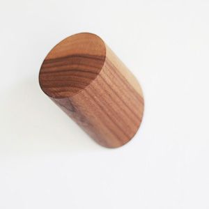 Natural Walnut Beech Wood Coat Hooks Wall Mounted Hangers for Hanging Towels Coat Hats Wall Decorative