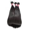 Buy cheap SGS Straight Human Hair Weave / Peruvian Hair Bundles With Closure from wholesalers