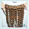 Buy cheap Flip-in Hair extension 8"-26" 33# color deep wave Human Hair Brazilian hair extension from wholesalers