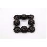 Buy cheap Women Rhinestone Shoe Clips Square Shape With Professional Design from wholesalers