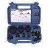Buy cheap Bi Metal 9 Piece Hole Saw Kit 64-69HRC M42 HSS Co8% Teeth Material from wholesalers