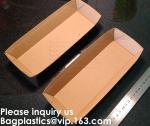 Kraft Paper Burger Box Corrugated Hamburg Box,Burger French Fries Packaging