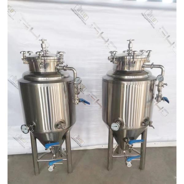 Buy cheap 2.5*0.8*1.5 Stainless Steel Beer Fermenter Trusted Choice for Alcohol Brewing Needs from wholesalers