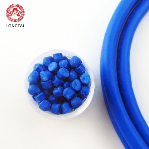 RoHS Compliant 80A 90A Granular Flame Retardant PVC Compounds PVC plastic granules For Cable and Wire