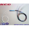 Buy cheap Mini Tube Blockless Type Fiber Optic PLC Splitter 1x16 2x16 0.9mm Pigtail diameter from wholesalers
