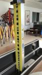 Invar Barcoded Telescopic Levelling Staff Base Plate 2um Accuracy Digital Level