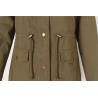Buy cheap Ladies longline COTTON parka, Women's cotton coat, Very Washed, Chic style from wholesalers