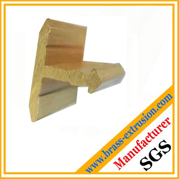 Buy cheap stairway floor brass extruion sections copper extruion profiles from wholesalers