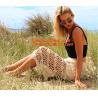 Buy cheap Women Knit Crochet Skirts Hollow Out Double Layer Long Skirt Women Midi Skirts Boho Beachw from wholesalers