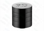 Buy cheap Shiny Black Magnetic Perfume Bottle Caps Customized Logo For Small Perfume from wholesalers