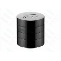 Buy cheap Shiny Black Magnetic Perfume Bottle Caps Customized Logo For Small Perfume product