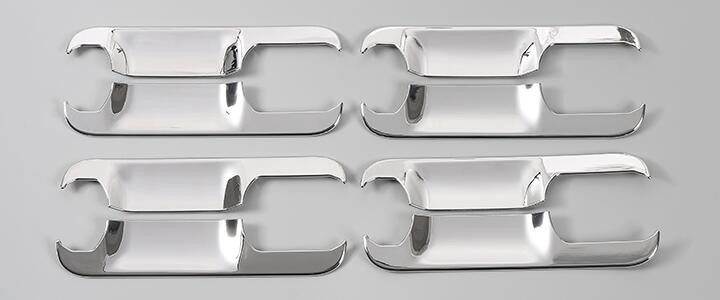 Ford F150 Raptor 2015 Chrome Body Trim Parts Handle Covers , Mirror Covers and Lamp Bezels