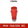 Buy cheap 380V IP44 3 Phase Industrial Sockets And Plug Universal IEC standard from wholesalers