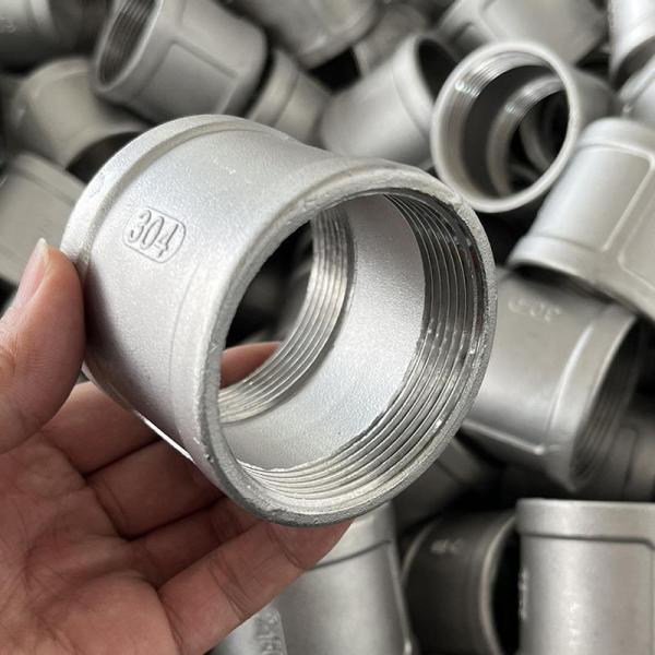 Buy cheap 1/4 Inches Stainless Steel Pipe Fittings ANSI Standard Metal Coupling from wholesalers