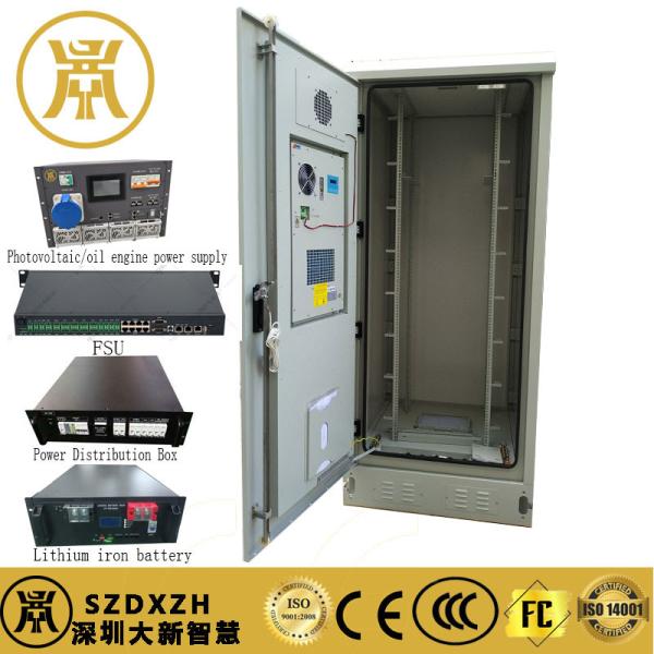 One Compartment Cabinet Layout 48V 50A Power Supply for Humidity Range of 95%