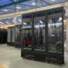 Buy cheap Commercial Cold Drink Refrigerator 3 Doors Glass Freezer For Seafood Meat from wholesalers