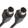 Buy cheap Custom 1M 3M Shield Male To Male Mini DIN 6 Pin cable from wholesalers