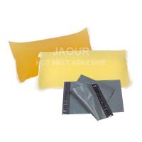 Buy cheap JAOUR Hot Melt Glue Adhesive For Courier Parcel Bags with light yellow and soft product