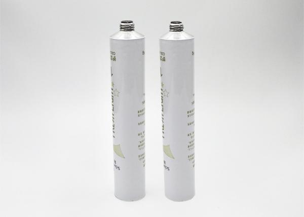 Buy cheap Thread M11 Aluminum Tube Container , Hair Cream Tube With Bottom Rubber Ring from wholesalers