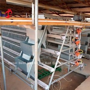 Buy cheap Automatic Drinker Feeder Poultry Chicken Cages 10000 Egg Layer Ada from wholesalers
